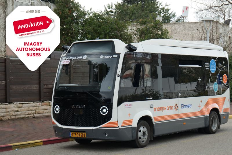 Imagry named Busworld innovation award winner